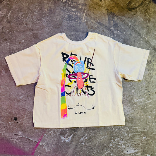 REVERSE 4 WAY T-SHIRTS - YELLOW