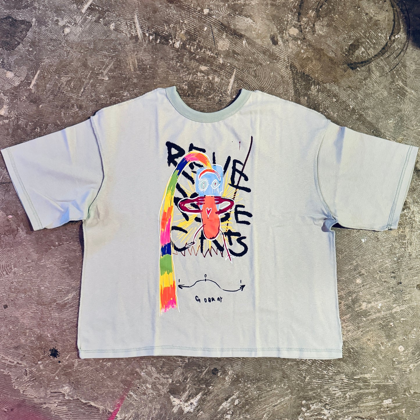 REVERSE 4 WAY T-SHIRTS - BLUE