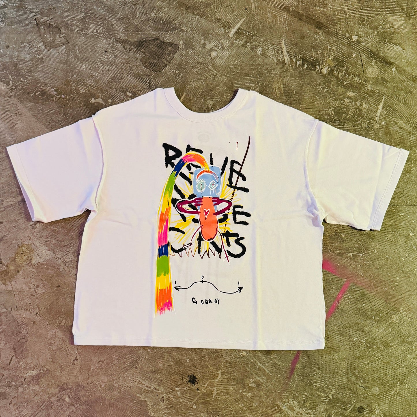 REVERSE 4 WAY T-SHIRTS - WHITE